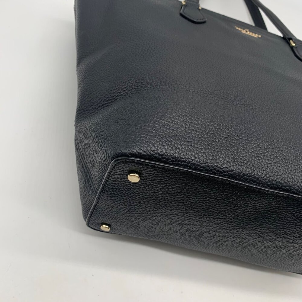 Kate Spade Jackson Street Black Leather Jana Tote - Picture 5 of 11